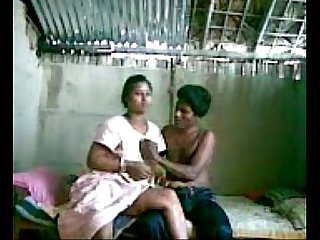 Indian Couple On Webcam